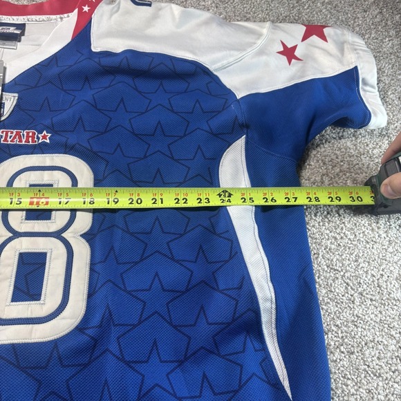 Minnesota Vikings Jersey Mens 56 White NFL Football Reebok Peterson Pro Bowl - Picture 9 of 16